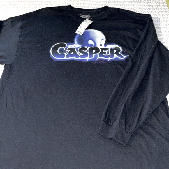 Urban Outfitters Other - Urban outfitters, long sleeve, black T-shirt with Casper size extra large